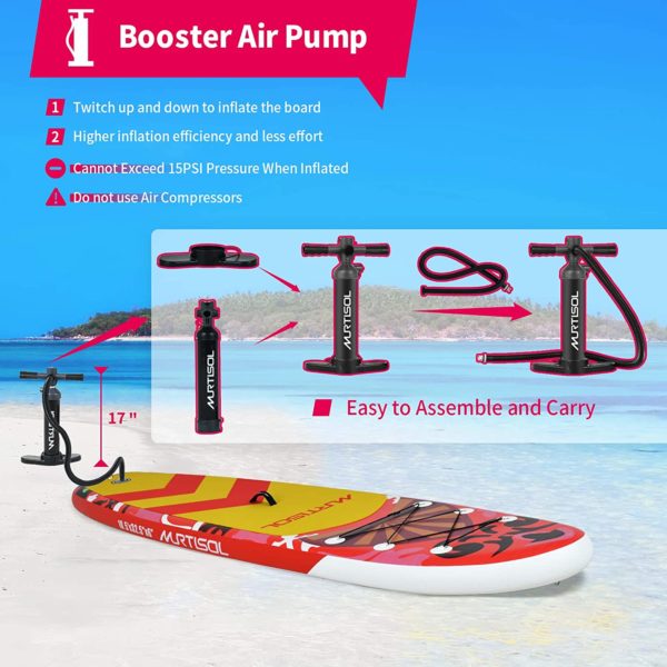 MURTISOL Allround 10'5 Stand Up Paddle Board – Bild 5