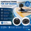 Kamerahalterung SUP Boards 1/4 Mount für GoPro, Insta360, ActionCams