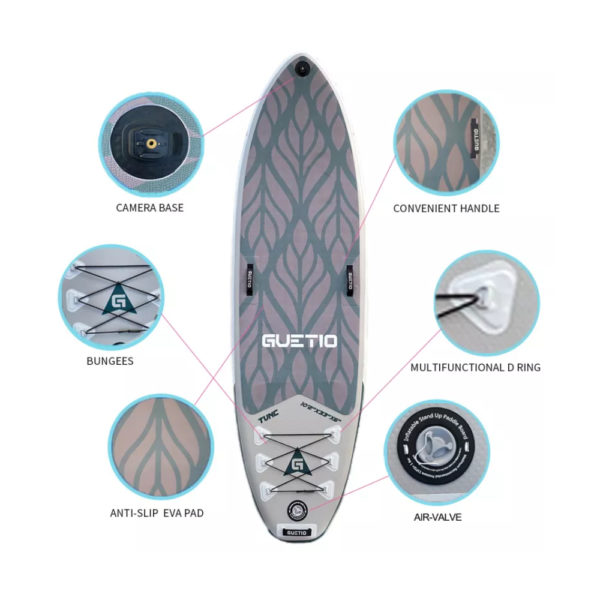 GUETIO 10'2 Yoga Stand Up Paddle Board – Bild 4