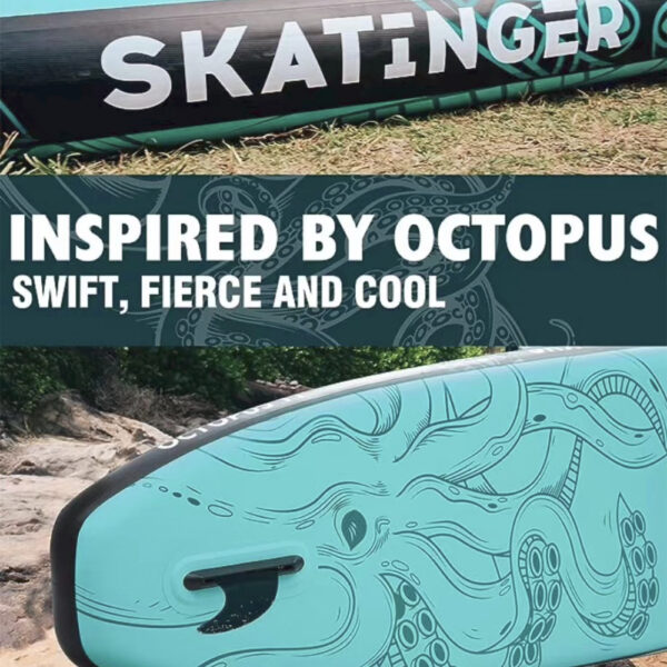 SKATINGER Octopus Allround Stand Up Paddle Board – Bild 3
