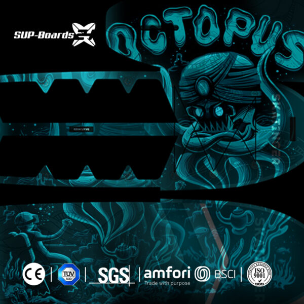 SKATINGER Octopus Allround Stand Up Paddle Board – Bild 4
