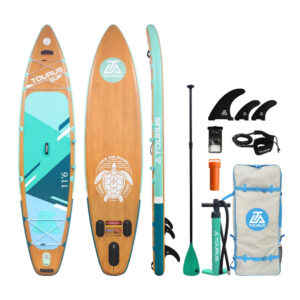 TOURUS 11'6 Touring Wooden Stand Up Paddle Board