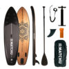 Matchu Sports SUP Board – Wooden Mandala Edition